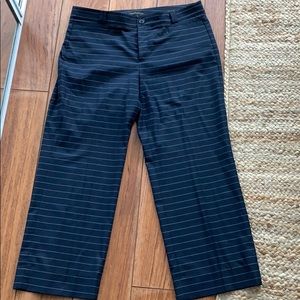 Striped 3/4 of a length Pants